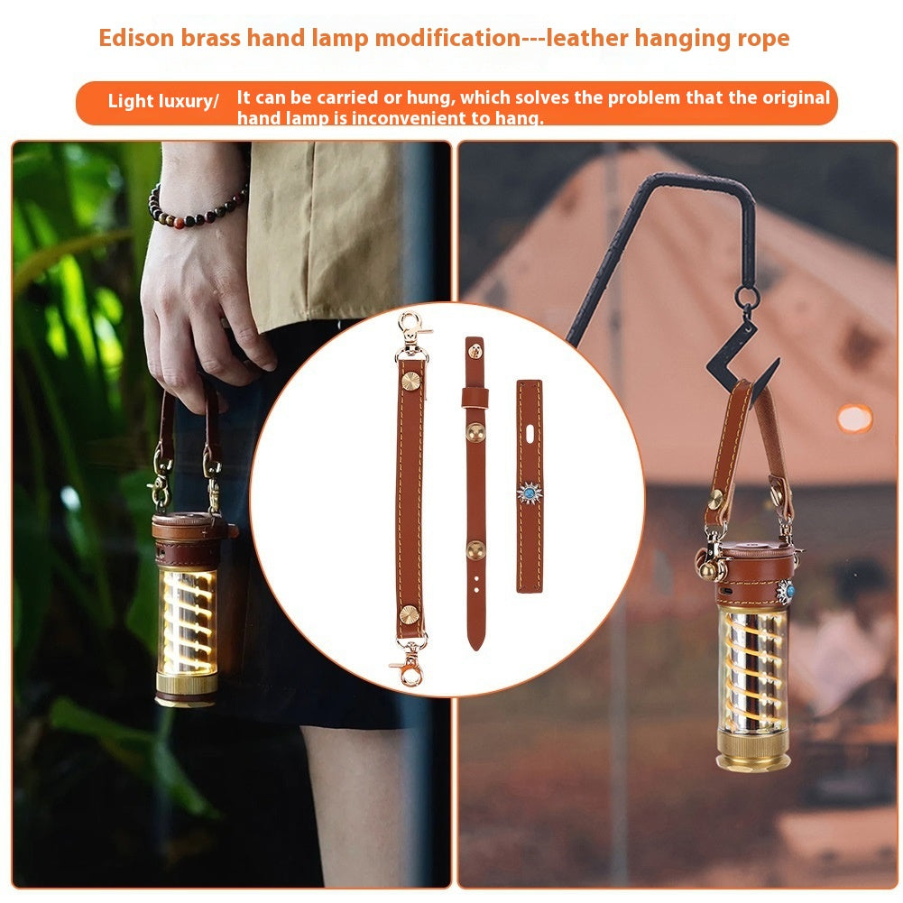 Illuminate Your Adventures with the Hang Rope 3-piece Edison Camping Lantern